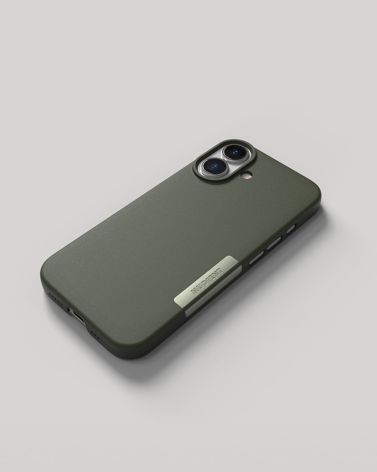 Thin Case - iPhone 17 - Ink Black & Pine Green