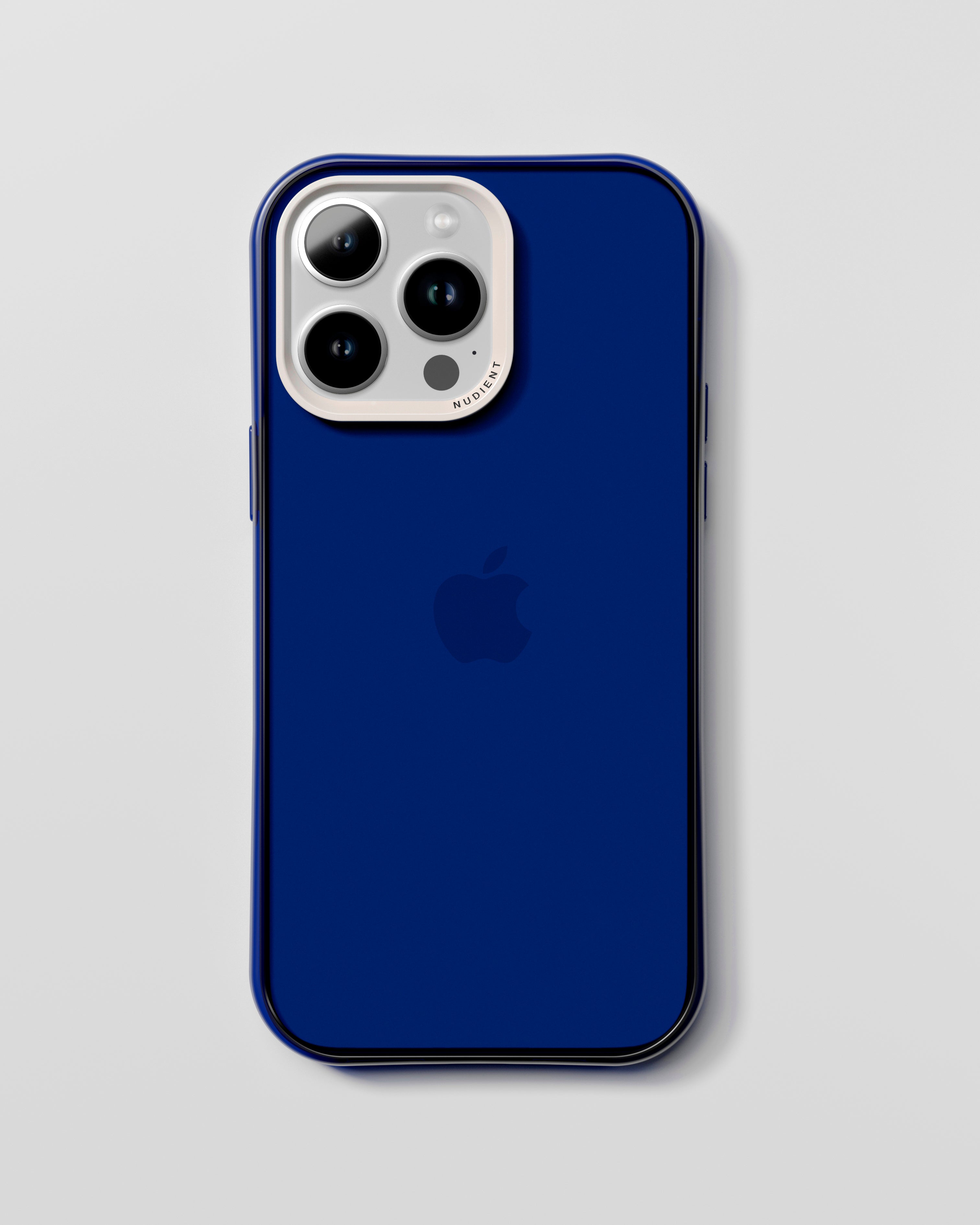 Form Case - Clear Blue - iPhone 14 Pro Max – NUDIENT