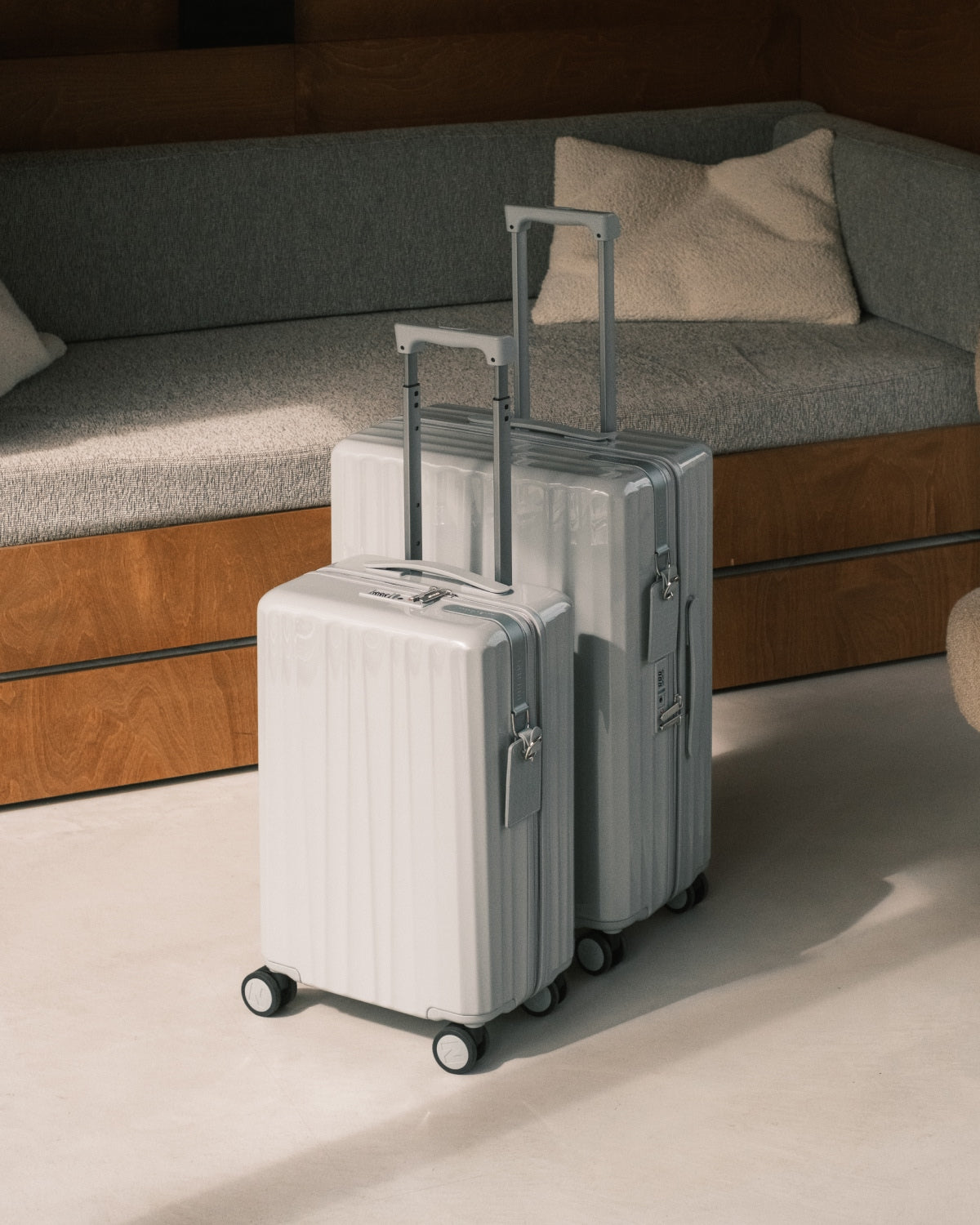 Urban Grey -  Bold Cabin Bag V2 + Bold Check-In (M) Bag V2 Bundle