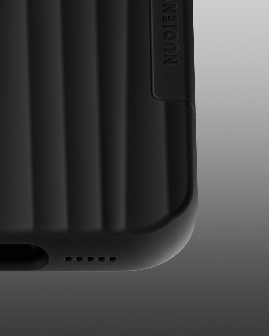 Bold Case MagSafe - Charcoal Black - iPhone 17 Pro – NUDIENT